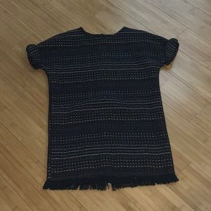 Black Tweed XS Zara dress